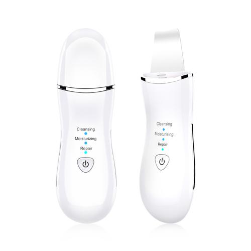 Electric Facial Dead Skin Peeling Cleaning Blackhead Remover Face Spatula Ultrasonic Skin Scrubber